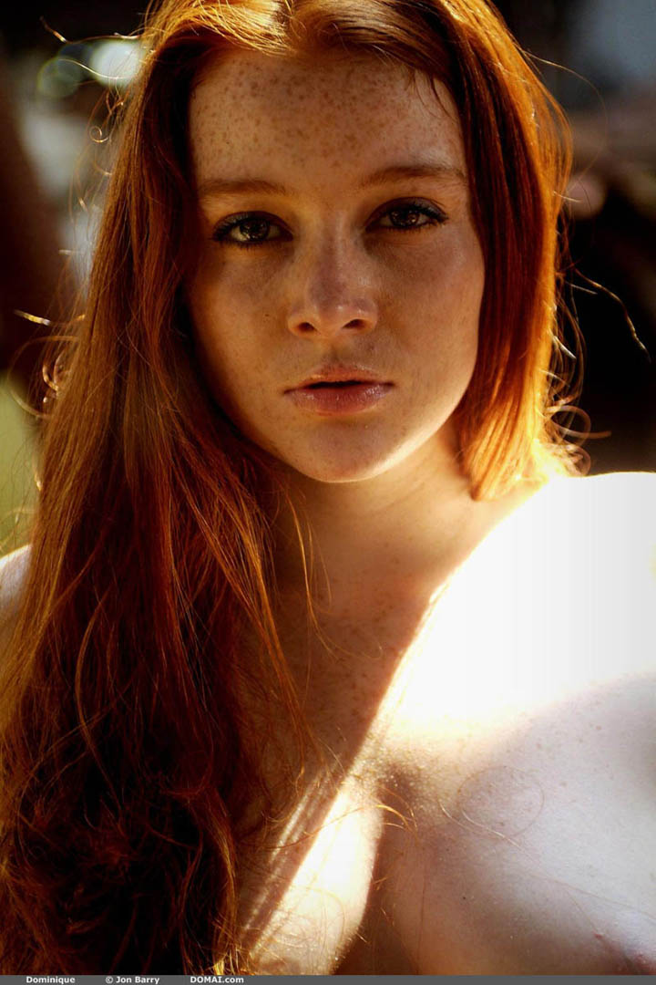 сочная рыжая девка